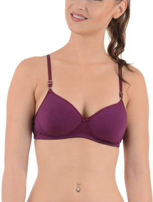 

Pink Pearl Women's Full Coverage Bra(Purple