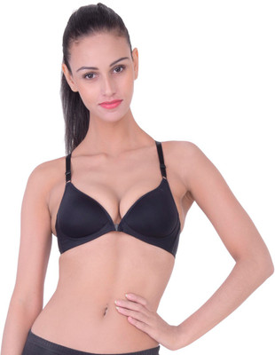 

PrivateLifes Naughty Collection Women's T-Shirt Lightly Padded Bra(Black
