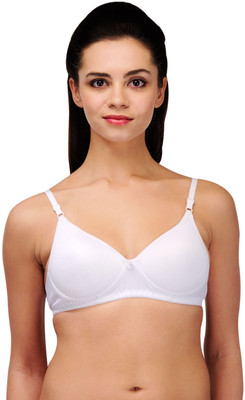 Urbaano Women's T-Shirt Heavily Padded Bra(White)