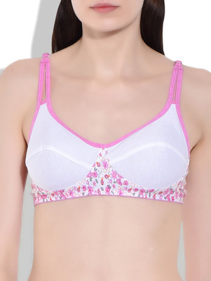 

Fabme Bravo Women's Full Coverage Non Padded Bra(Pink