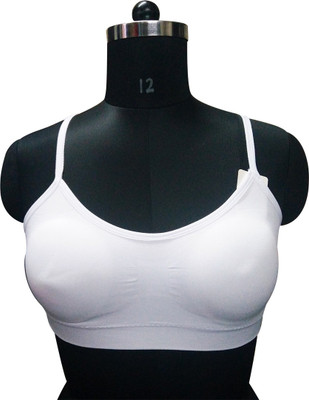 

Gold Dust Style Girls Sports Padded Bra Girl's Sports Bra(White