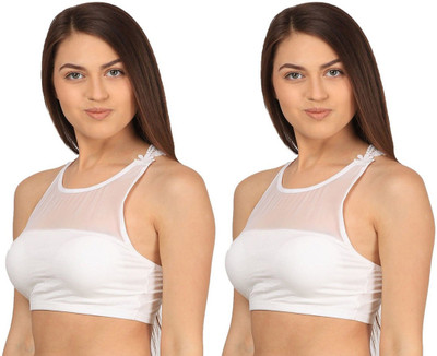 girls padded sports bra