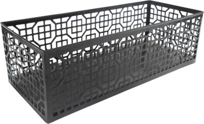

Golmaalshop Iron Bread Basket(Black)