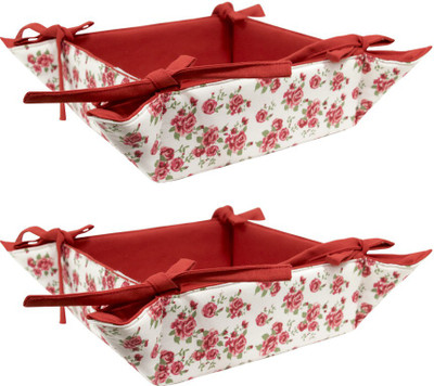 

Elan Cotton Bread Basket(Multicolor)