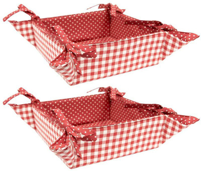 

Elan Cotton Bread Basket(Multicolor)