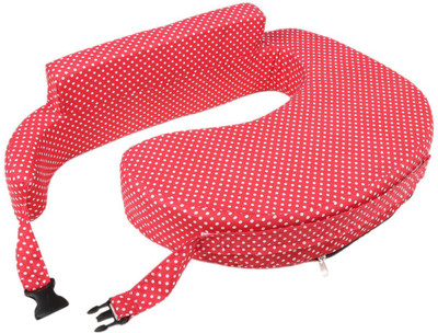 

MomToBe Polka Feeding/Nursing Pillow(Red)