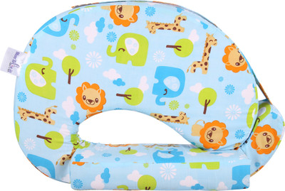 MomToBe Single Baby Breastfeeding Pillow, Multicolor