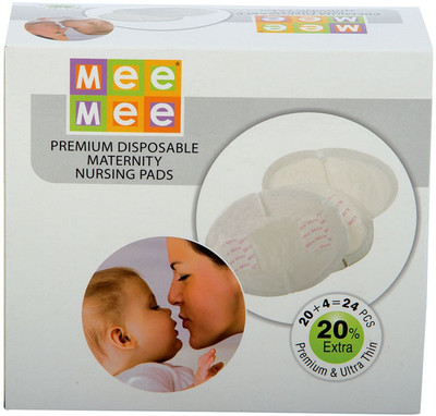 

MeeMee Disposable Maternity Nursing Breast Pads(24 Pieces)