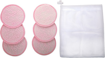 

MeeMee Washable Cotton Maternity Breast Pads(6 Pieces)
