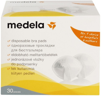 

Medela Disposable Bra Pads(30 Pieces)