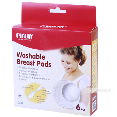 

Farlin Washable Breast Pads(6 Pieces)