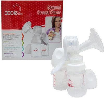 

Apple Baby Manual Breast Pump - Manual(White)