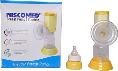 Niscomed Breast Pump  - Electric (White, Yellow) 