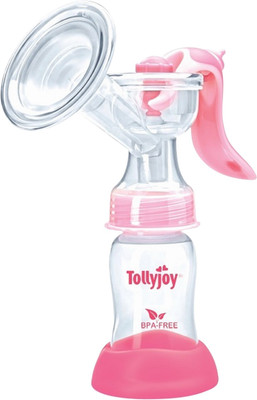 

Tollyjoy 2-in-1 Msg & Exp Manual Breast Pump Set - Manual(Pink)
