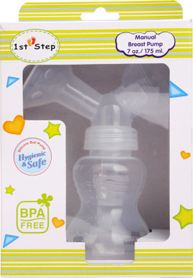 

1st Step Manual Breast Pump 7oz./175ml. - Manual(White)