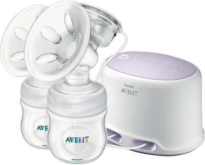 Philips Avent Double Electric Comfort Breast Pump - Manual(Clear)