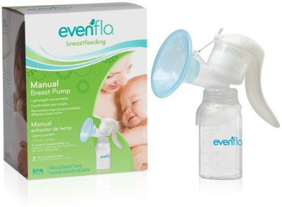 

Evenflo Manual Breast Pump - Manual(Silver)