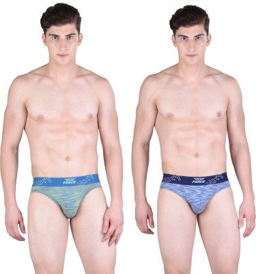 Force NXT Men Combed Cotton Space Dyed Brief