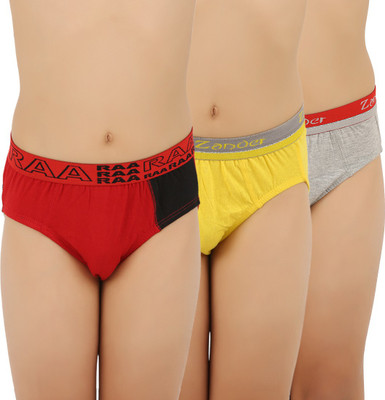 

RAA Brief For Boys(Red Pack of 3