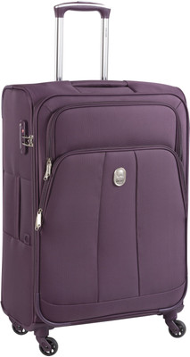 

Delsey Uranie Expandable Check-in Luggage -  inch(Brown, Purple