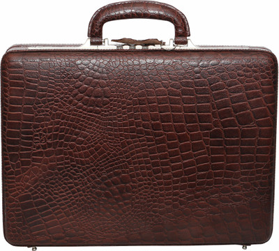 

C Comfort Genuine Leather Office Bag Medium Briefcase - For Boys(Brown)