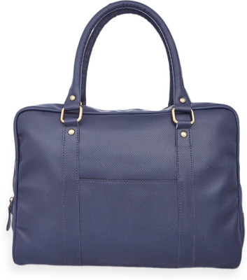 

Henry and Smith Men's Dapper Modernistic Medium Briefcase - For Men(Blue)