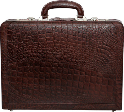 

C Comfort Genuine Leather Office Bag Medium Briefcase - For Men(Brown)