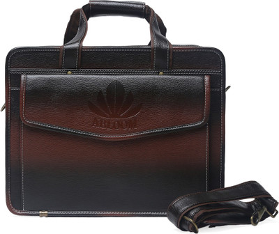 

ABLOOM Abloom Medium Briefcase - For Men(Brown)