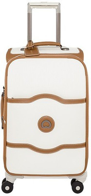 

Delsey Chatelet Soft + 60Cm Check-In Trolley Luggage (Angora) Medium Briefcase - For Men & Women(Angora)