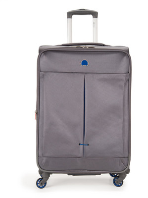 

Delsey Air Adventure 82.5Cm Check-In Trolley Luggage (Grey) Large Briefcase - For Men & Women(Grey)