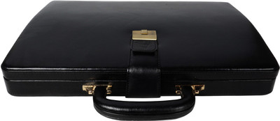 

Clubb Loop Leather Medium Briefcase - For Men(Black)
