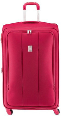 

Delsey Discrete 78Cm Check-In Trolley Luggage (Red) Large Briefcase - For Men & Women(Red)