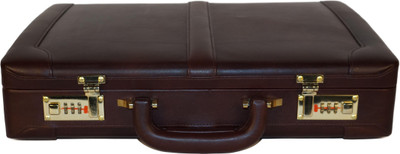 

Clubb Leather Medium Briefcase - For Men(Tan)
