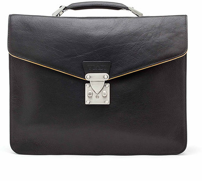 

Viari BUTTONWOOD Large Briefcase - For Men(Black)