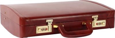 

Rambler Leather Mini Overnighter Cognac Medium Briefcase - For Men(Brown)