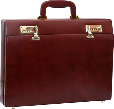 

Rambler MARU COGNAC Medium Briefcase - For Men(Red)