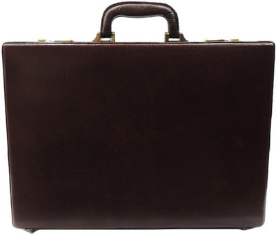 

Mex Sleek Medium Briefcase - For Men(Brown)