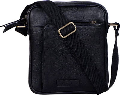 

Justanned JTMB354-1 Medium Briefcase - For Men(Black)