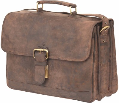 LEADERACHI Siena Large Briefcase - For Men(Multicolor)