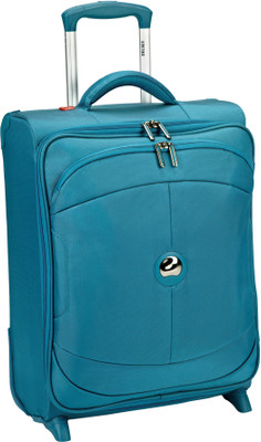 

Delsey U-Lite 55Cm Carry-On Trolley Luggage (Blue) Small Briefcase - For Men & Women(Blue)
