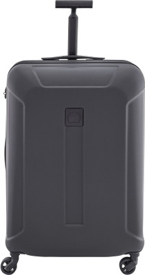 

Delsey Chatelet Hard 55Cm Chocolate Small Trolley Luggage Medium Briefcase - For Men & Women(Black)