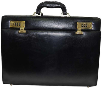 

Mex Expendable Medium Briefcase - For Men(Black)