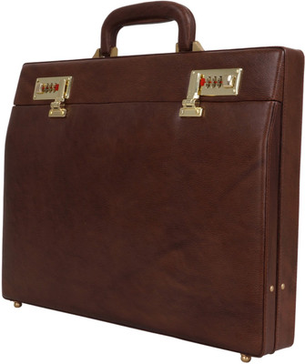 

Clubb Lamborgini Medium Briefcase - For Men(Tan)