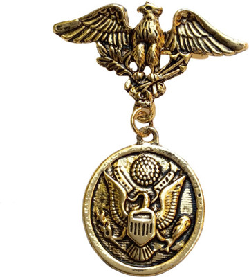 

B-Fashionable Flying Eagle Brooch(Gold)