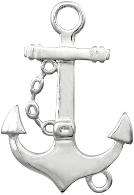 

Exxotic Jewelz Anchor Theme Brooch(Silver)