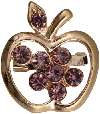 

Taj Pearl Designer Small Brooch(Gold)