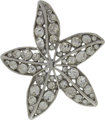 

Bezel B - 112 Rhodium Star Brooch(Silver)