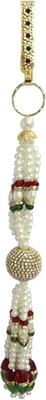 

CraftEra Stone Latkan Brooch(White)