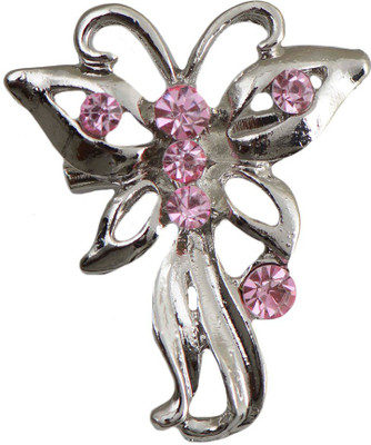 

Taj Pearl Designer Small Brooch(Silver)