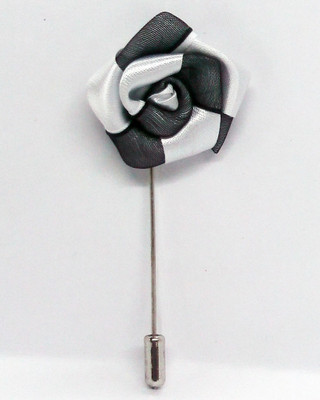 

Blacksmith Two Tone Grey Brooch(Grey)